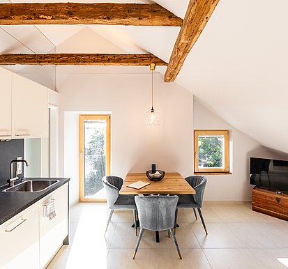 Suite 7 - elegante & moderne Dachwohnung © Wolfgang C. Retter