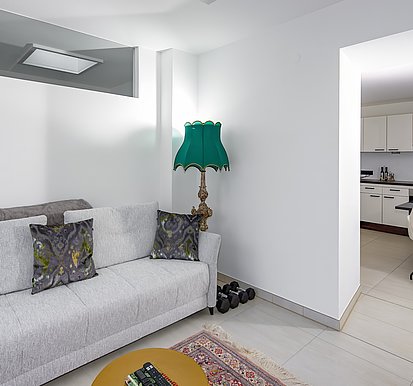 Wohnzimmer - Suite 5 © Wolfgang C. Retter